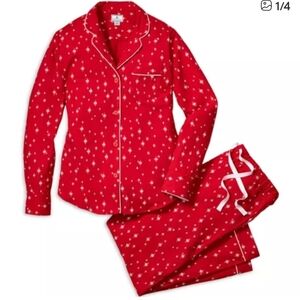 NWT Petite Plume STARRY NIGHT Flannel PJ Set (Large)